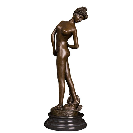 Naked Lady Sculture | Nude Bronze Statue | Erotic Female