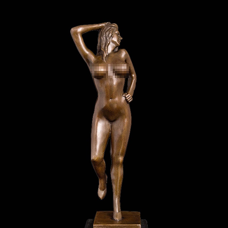 Sexy lady Standing | Nude Bronze Female | Erotic Female Sculpture