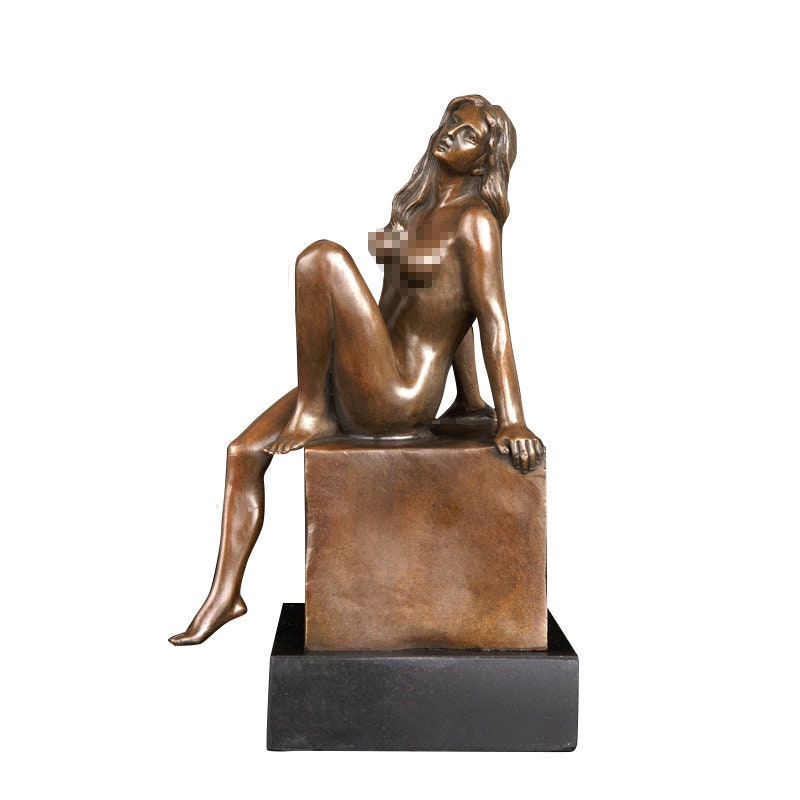 Nude Female | Erotic Bronze Statue | Naked Sculpture