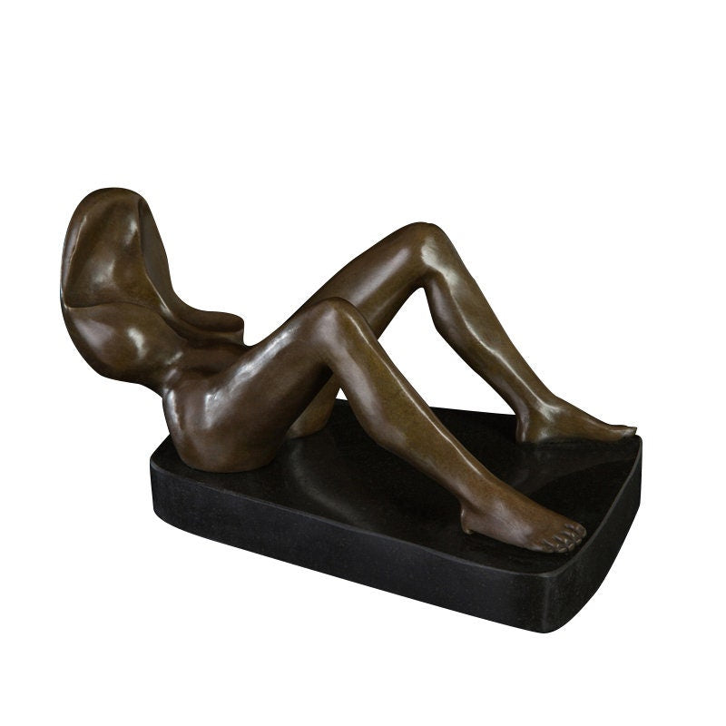 Signora nuda astratta | Statue di bronzo erotiche | Scultura di nudo