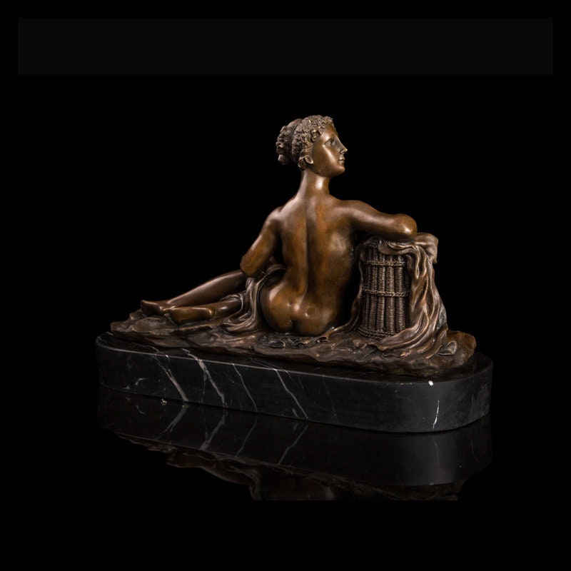 Naked Lady | Nude Bronze Statue | Erotic Sculpture