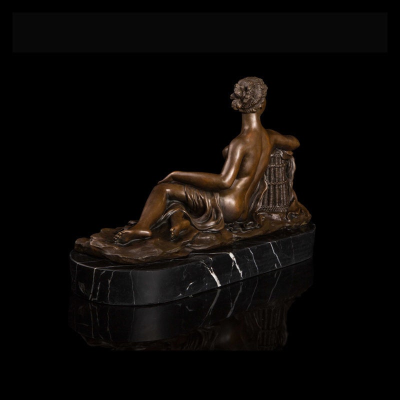 Naked Lady | Nude Bronze Statue | Erotic Sculpture
