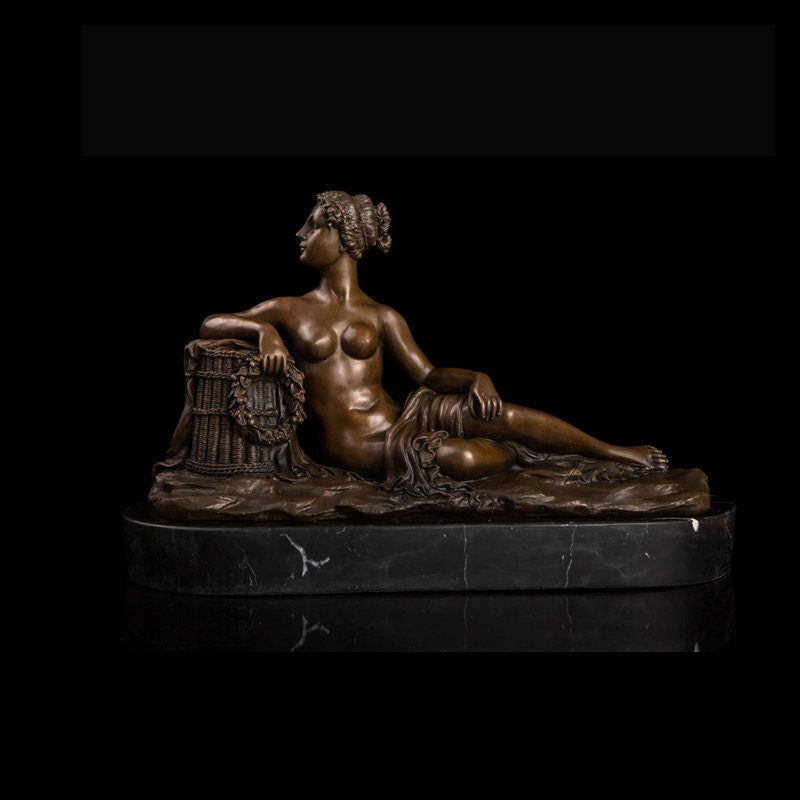 Naked Lady | Nude Bronze Statue | Erotic Sculpture