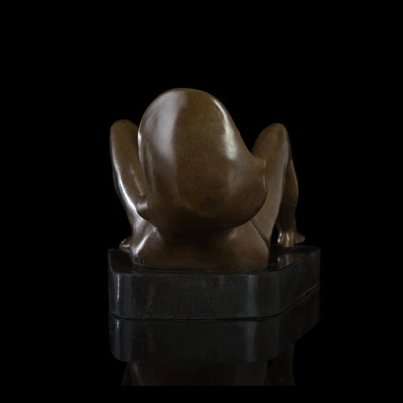 Signora nuda astratta | Statue di bronzo erotiche | Scultura di nudo