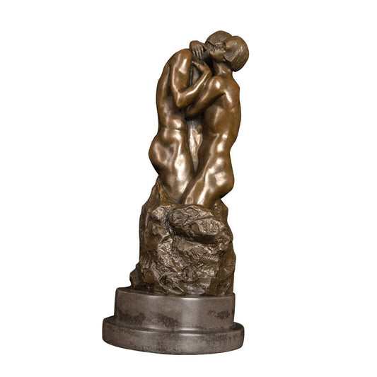 Faire l'amour | statuette en bronze | Sculpture érotique | Nu