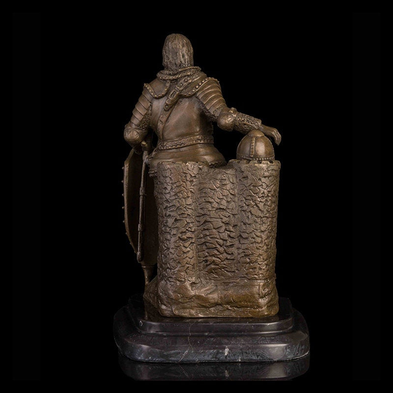 Medievil Warrior | Bronze Statue | Military Sculpture