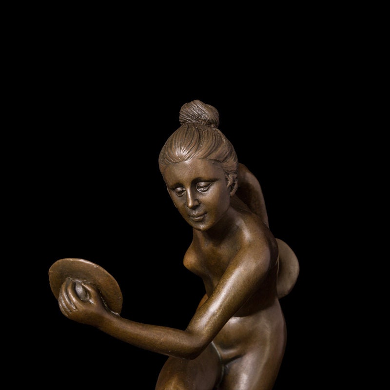Nude Dancing Lady | Bronze Statue | Dancing Sculpture