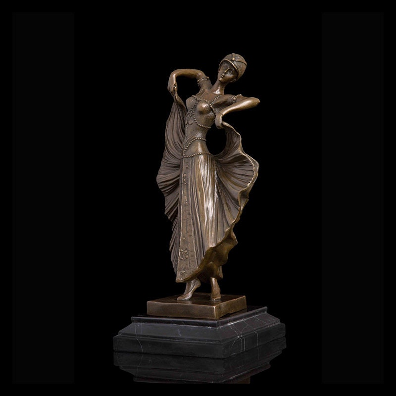 Dancing Female | Bronze Statue | Dancing Sculpture