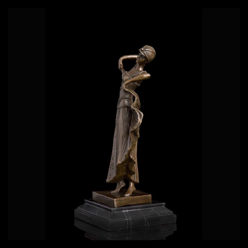 Dancing Female | Bronze Statue | Dancing Sculpture