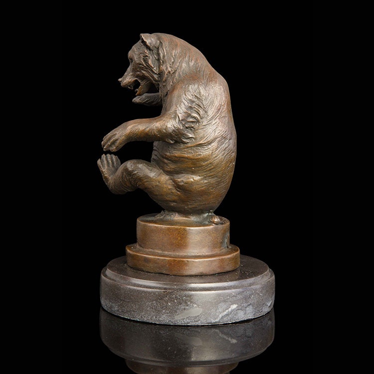 Playful Bear | Bronze Statue | Animal Sculpture