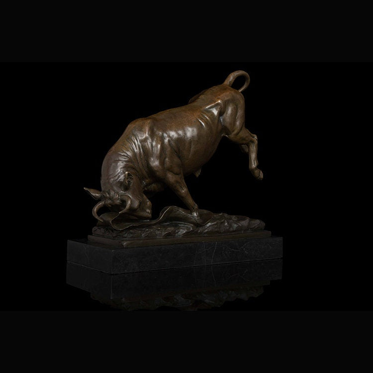 Spanish Bullfighting | Bronze Statue | Animal Sculpture