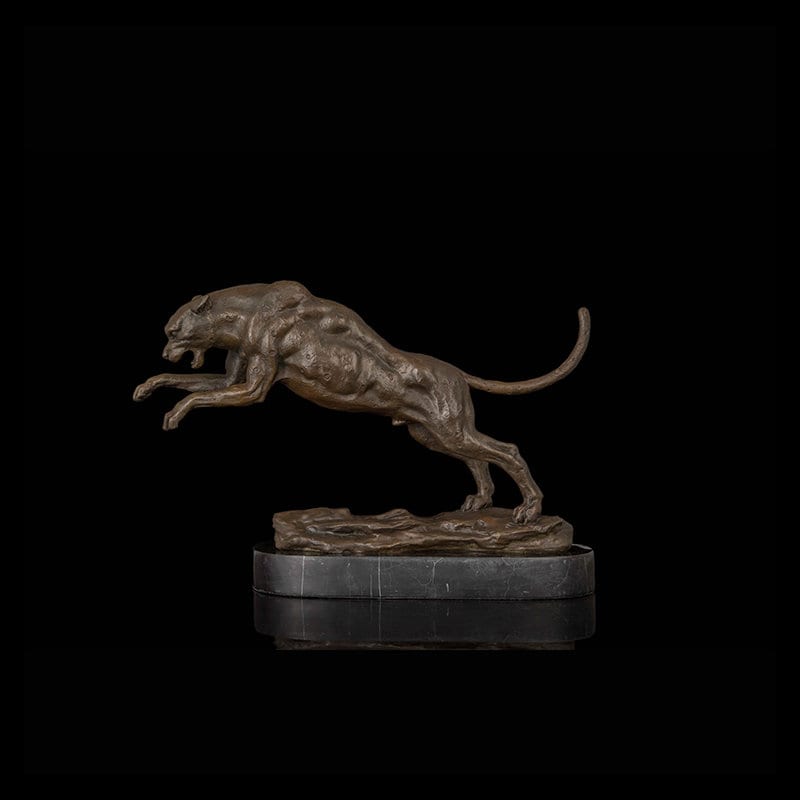 Panther | Leopard | Bronze Statue | Animal Sculpture