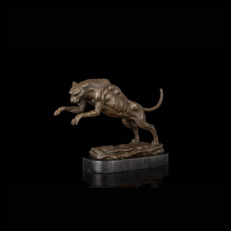 Panther | Leopard | Bronze Statue | Animal Sculpture