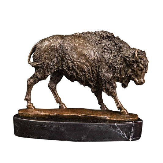 Buffalo | Bronze Statue | Animal Sculpture