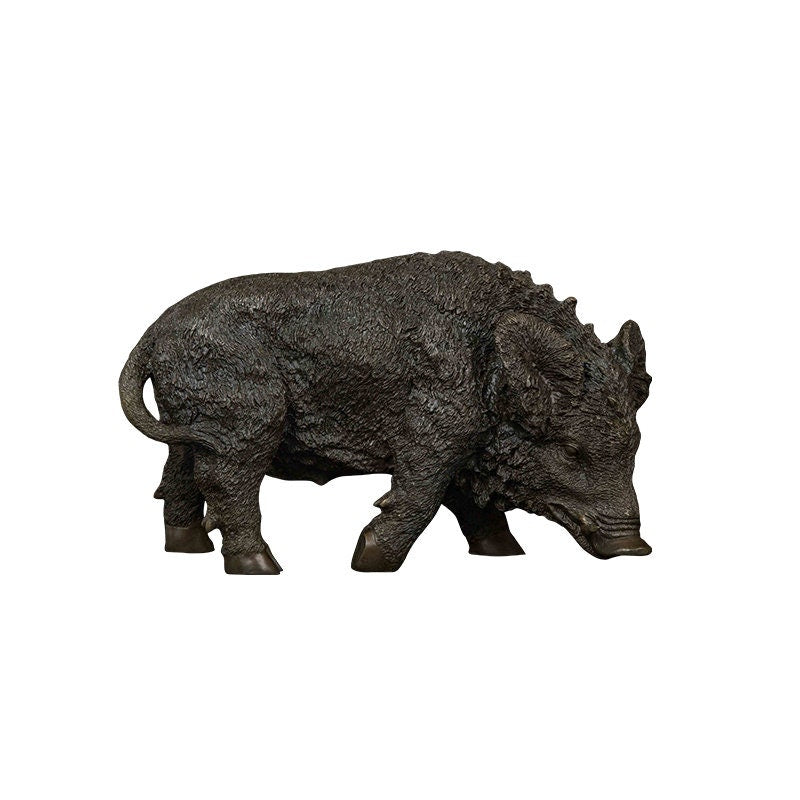Wild Boar | Bronze Statue | Animal Sculpture