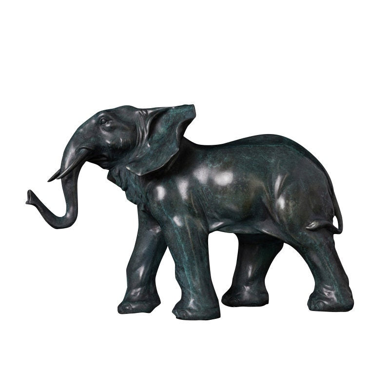 Elephant | Wildlife Statue | Bronze Sculpture | African Animal