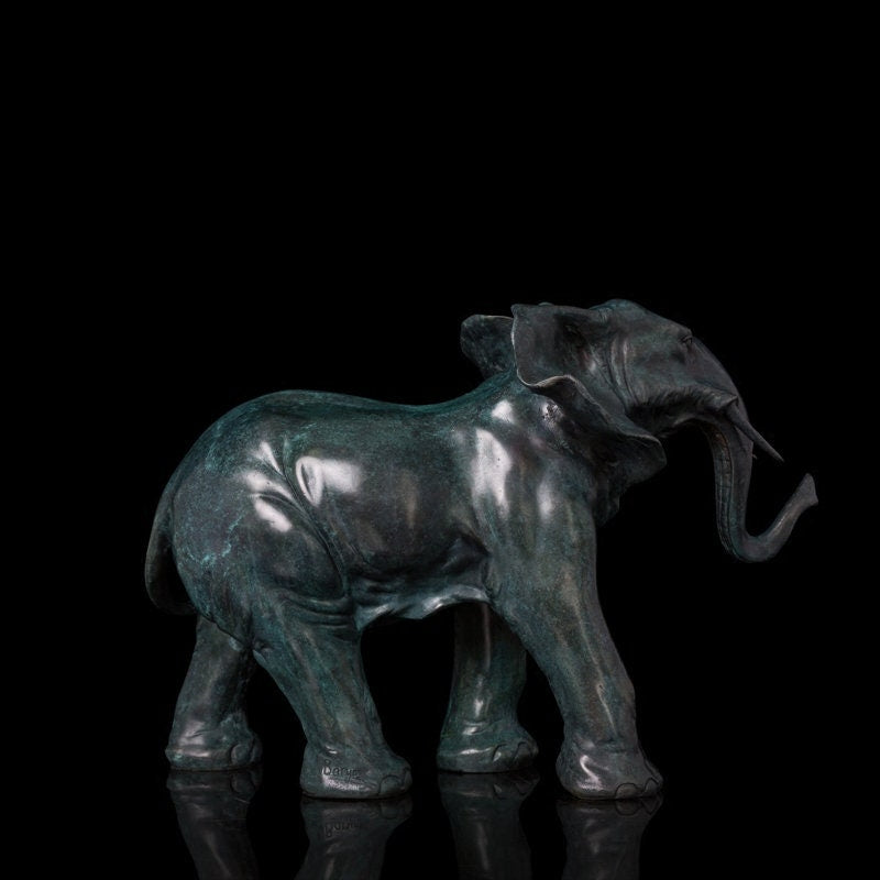Elephant | Wildlife Statue | Bronze Sculpture | African Animal