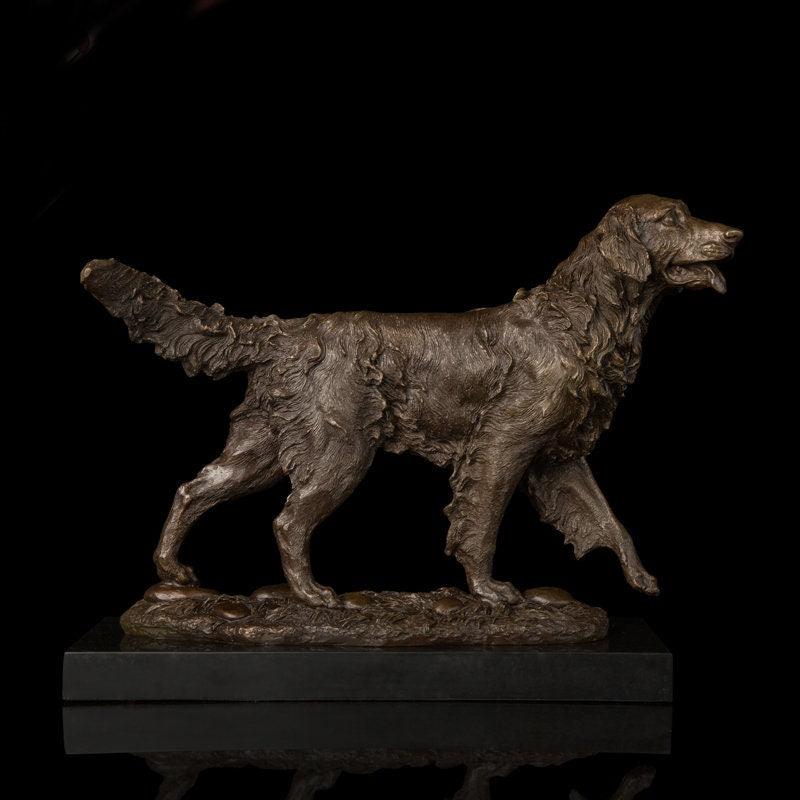Hunting Dog | Bronze Statue | Animal Sculpture