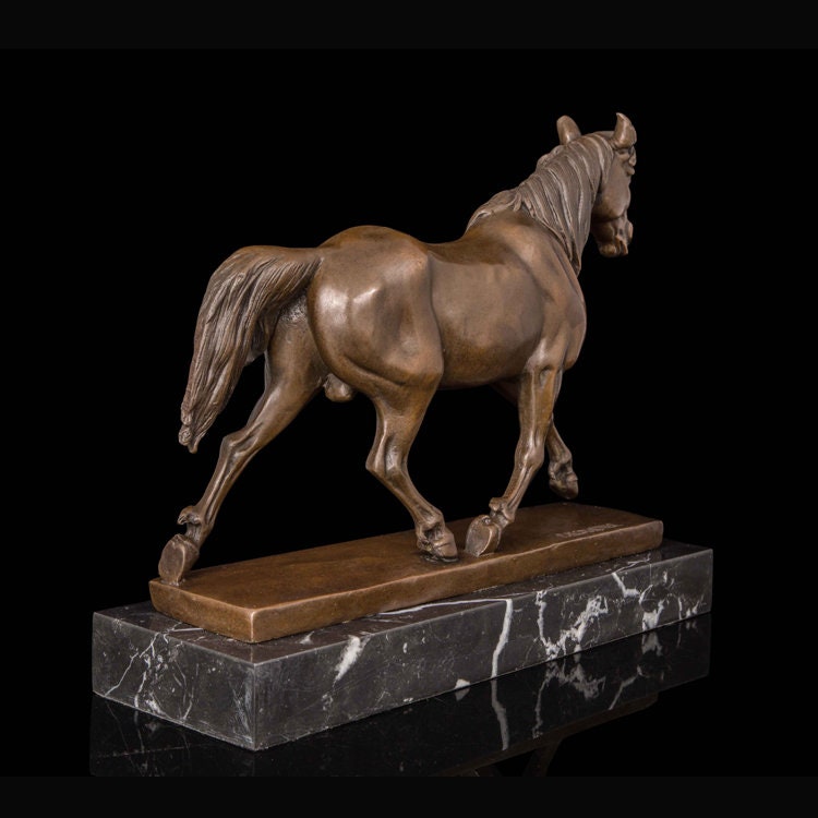 Trotting Horse | Bronze Statue | Animal Sculpture