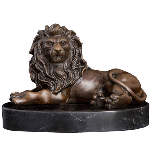 Löwe | Bronzestatue | Tierskulptur