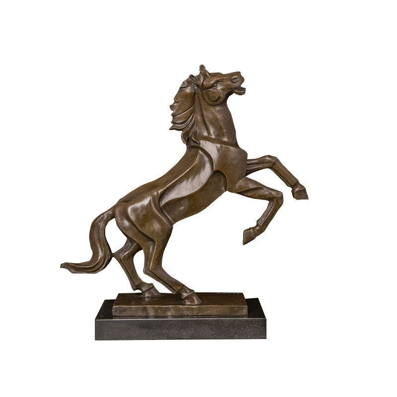 Abstract Horse | Bronze Statue | Animal Sculpture