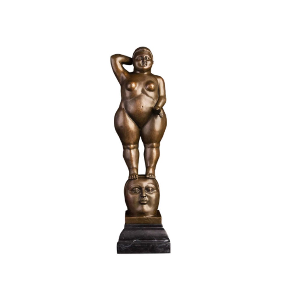 Botero Design Fernando Botero Sculpture | Fat Lady | Bronze Statue – Bronze Statue ...