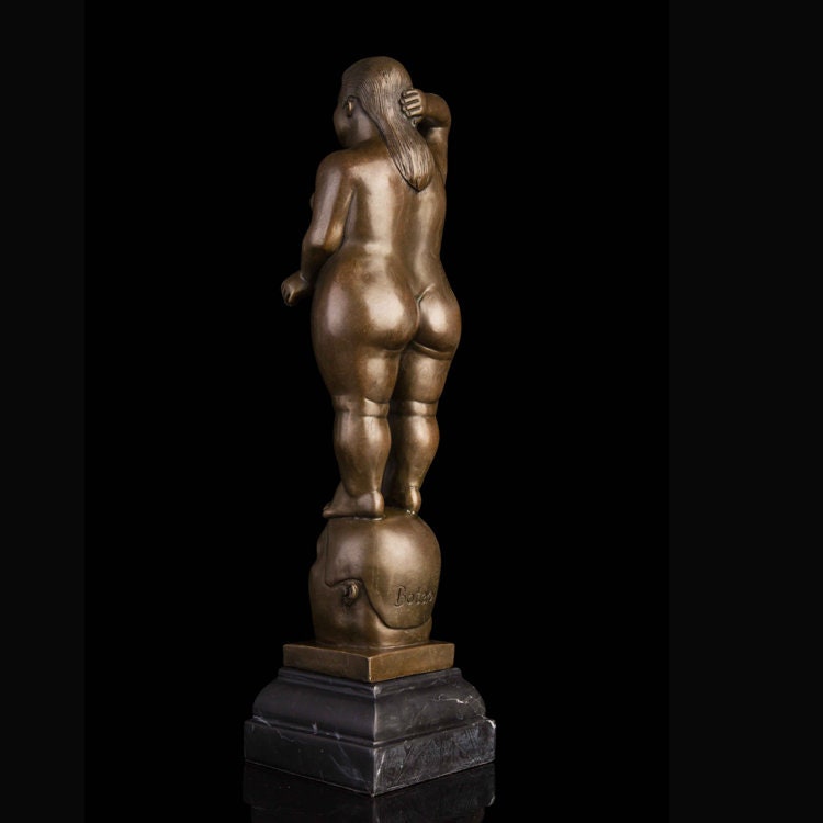Fernando Botero Sculpture | Fat Lady | Bronze Statue