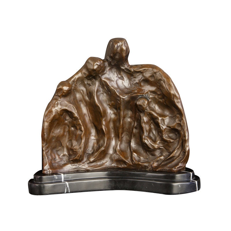 Abstract Family | Bronze Statue | People Sculpture