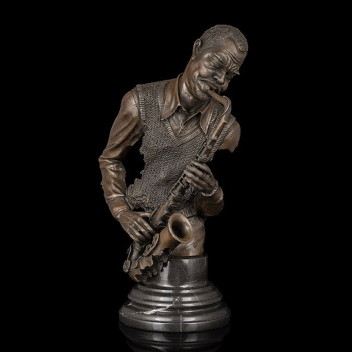 Saxophone Player | Bronze Statue | Music Sculpture