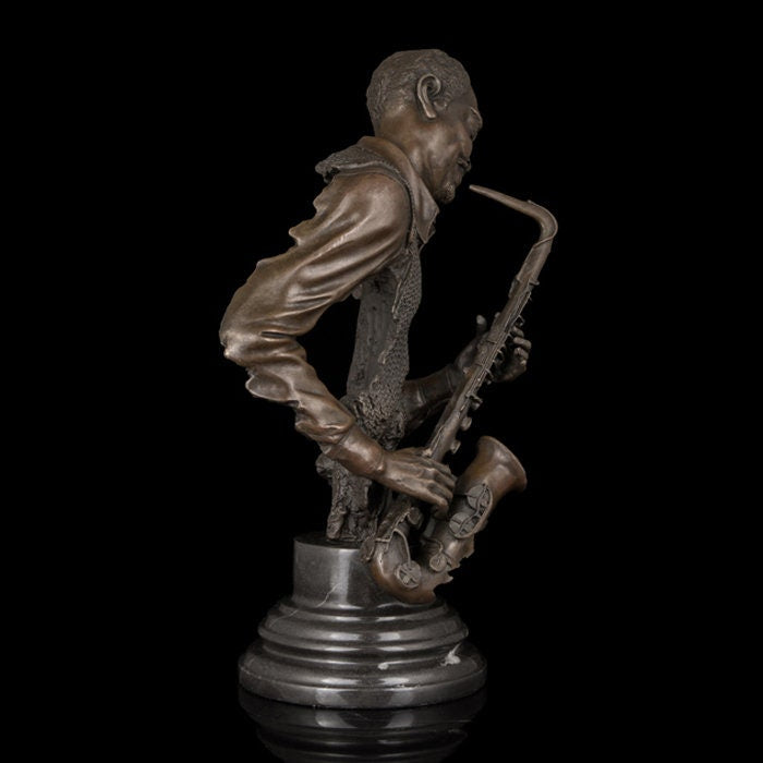 Saxophone Player | Bronze Statue | Music Sculpture