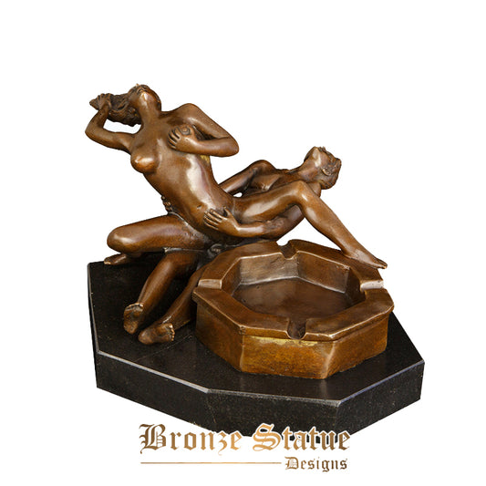 BRONZEN Erotik Make Love Bronze Statuen Akt Frau Mann Skulpturen Erotik Sexuelle Liebe Lust Verlangen Mädchen HOCHZEIT